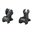 TROY INDUSTRIES AR-15  FLIP-UP HK-STYLE FRONT SIGHT SET BLACK