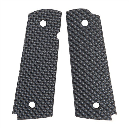 VZ Gripsin 1911 Simonich G10 Gunner Grips tarjoavat erinomaisen pidon ja hallinnan, kestävä G10-laminaatti ei ime kosteutta ja kestää äärimmäisiä olosuhteita.