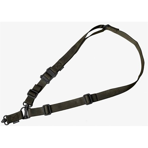 MS4 GEN2 DUAL QD SLING tarjoaa kaksipisteisen ja yksipisteisen käyttömahdollisuuden, QD kiinnityspisteet etu- ja takapäässä sekä kestävä rakenne.