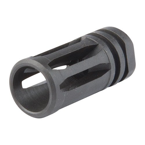 AR-15 Extended A2 Flash Suppressor pidentää 14,5 tuuman piipun lailliseen 16,1 tuuman mittaan, sisältää esiporatut reiät ja kiinnityspinnin.