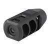 PRECISION ARMAMENT M11-SPR MUZZLE BRAKE 22 CALIBER 1/2-28 SS BLACK