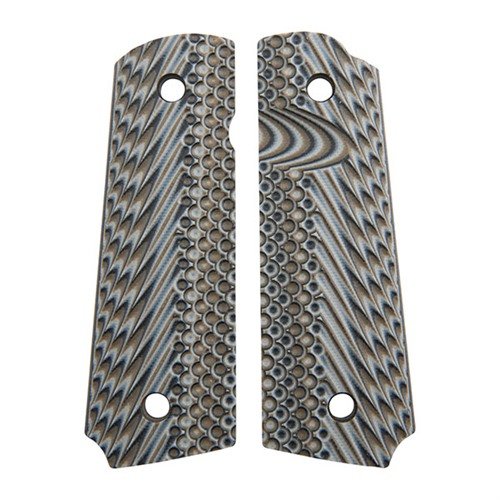 Kestävä G10 fiberglass -materiaalista valmistettu grip, joka tarjoaa erinomaisen pidon ja hallinnan. Sopii täydellisesti kilpailijoille ja taktikoille.