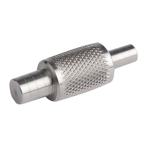 CASE MOUTH AND NECK TENSION GAGE tarkistaa 224/308 kaliiperin kaulan ja suun jännityksen, varmistaen turvallisen ja tarkan ammusten valmistuksen.