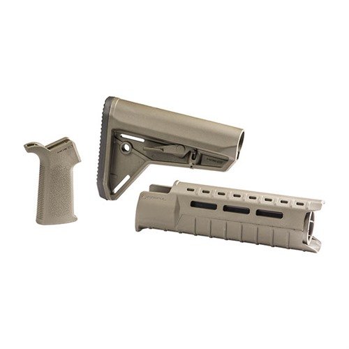 Päivitä AR-15 -kiväärisi MOE-SL kalustolla, joka tarjoaa kevyen, modulaarisen muotoilun, parannetun ergonomian ja tehokkaan käytön kehon suojavarusteiden kanssa.