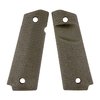 MOE® GRIP PANELS W/TSP TEXTURE 1911: kestävä polymeerirakenne, aggressiivinen TSP-pinta, yhteensopiva ambidextrous-suojien kanssa, estää kääntymisen käsissä.
