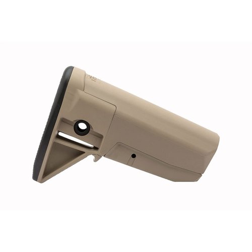 BCMGUNFIGHTER™ Stock on yksi markkinoiden kestävimpiä ja kevyimpiä polymerivarastoja, joka estää takertumisen ja tarjoaa erinomaisen kestävyyden.