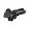 MAGPUL MBUS PRO REAR SIGHT FLIP-UP LR ADJUSTABLE 2.6" STEEL BLACK