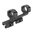 MIDWEST INDUSTRIES 30MM 1.5" 0 MOA QD CANTILEVER MOUNT, BLACK