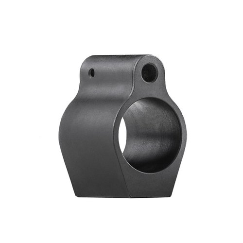 MK12 Gas Block, valmistettu kestävästä 416 Stainless Steel -materiaalista, tarkkuus CNC-koneistettu, paino vain 1.9 oz, yhteensopiva RIS II -järjestelmien kanssa.