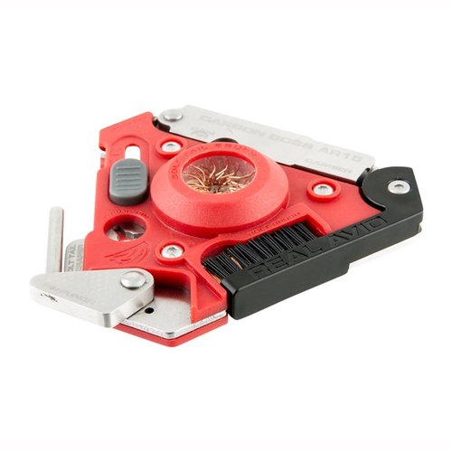 Real Avid AR-15 Carbon Boss on täydellinen puhdistustyökalu AR-15:lle, joka sisältää 12 tarkasti muotoiltua pintaa hiilijäämien poistamiseen.