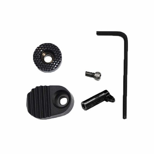 Tandemkross Titan Extended Magazine Release tarjoaa suuremman painopinnan, helpottaa käyttöä pienillä käsillä ja on helppo asentaa Browning Buck Mark -aseeseen.