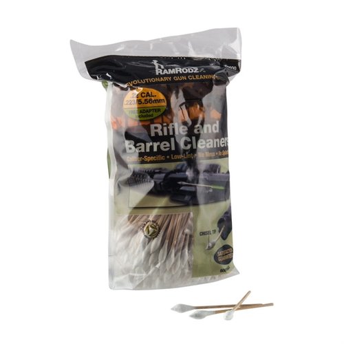.223/5.56mm / .22 RamRodz - tehokkaat, imukykyiset puhdistustikut, jotka pääsevät syvälle kammioihin ja vaikeasti saavutettaviin paikkoihin ilman sotkua!