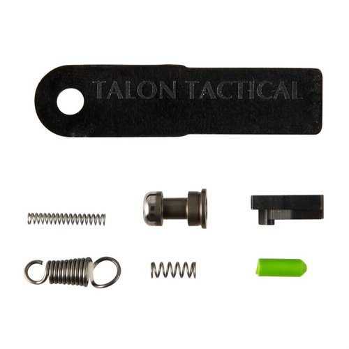 Apex Tactical S&W M&P M2.0 Shield Action Enhancement Components parantaa laukausta vähentämällä vetopainoa ja yli-matkaa, tarjoten puhtaan ja tarkan vedon.