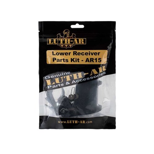 Luth-AR LLRPK-1 AR-15 alareciverin osasarja sisältää kaikki tarvittavat osat, jotta voit muuttaa tyhjät osat täydelliseksi vastaanottimeksi helposti.
