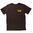 BROWNELLS FINE COTTON VINTAGE LOGO T-SHIRT MEDIUM BROWN