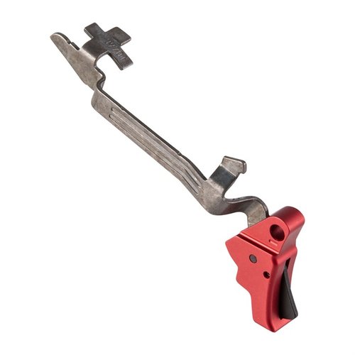 Apex Tacticalin Action Enhancement Kit keventää Glock® Gen5 -pistoolin liipaisinta 1 lb, tarjoten sujuvamman, lyhyemmän vedon ja puhtaan laukaisun.