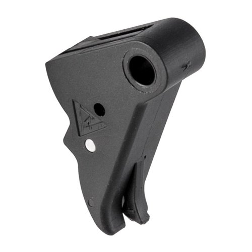 VICKERS TACTICAL CARRY TRIGGER GLOCK®: kestävä, ei kuumene pitkissä harjoituksissa, helppo asentaa ja tarkka laukaisupainallus, valmistettu Glock®:n materiaaleista.