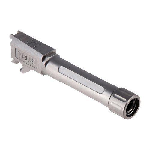 True Precisionin SIG P365 -kierreputki tarjoaa huipputarkkuuden, kestävä 416R ruostumaton teräs, helppo asennus ja ½"-28 tpi kierre vaimentimelle tai kompensaattorille.