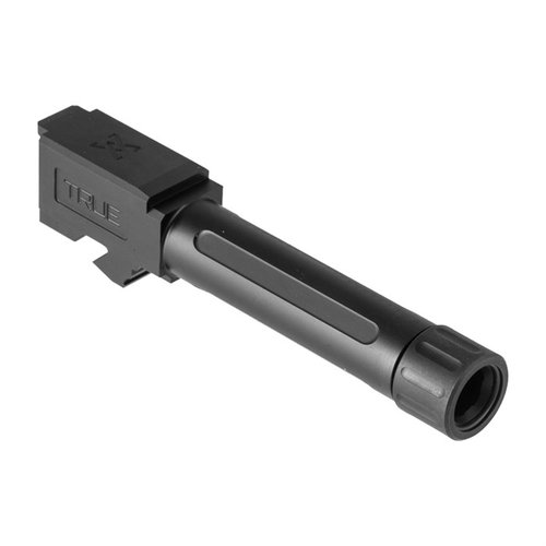 TRUE PRECISION GLOCK® 26 - 9mm, 1/2"X28 kierre, valmistettu Yhdysvalloissa 416R Match Grade ruostumattomasta teräksestä, erinomainen tarkkuus ja luotettavuus.
