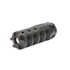 PRECISION ARMAMENT HYPERTAP 556 MUZZLE BRAKE 22 CALIBER 1/2-28 SS BLACK
