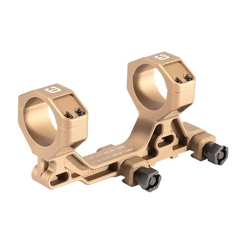 Badger Ordnance Condition One Modular Mount tarjoaa optimaalisen kiinnityspaikan optiikoille ja lisävarusteille, estää optiikoiden vääristymät ja sopii 1/3 kiinnityksiin.