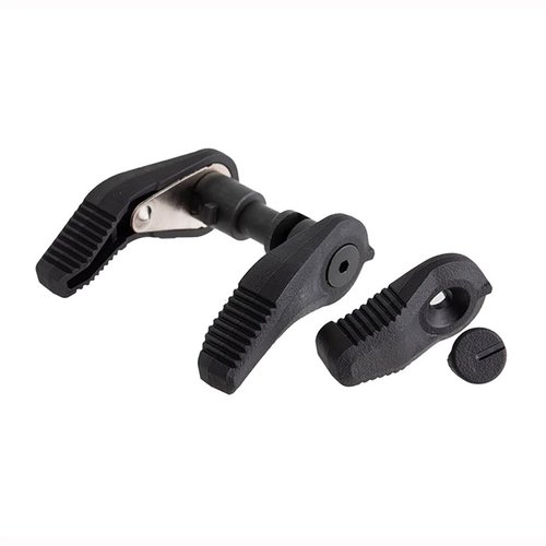 Magpul ESK tarjoaa modulaariset ja ambidextrous-valitsimet, helpomman pääsyn, korkean lujuuden polymeria ja ruostumattomasta teräksestä valmistettuja komponentteja.