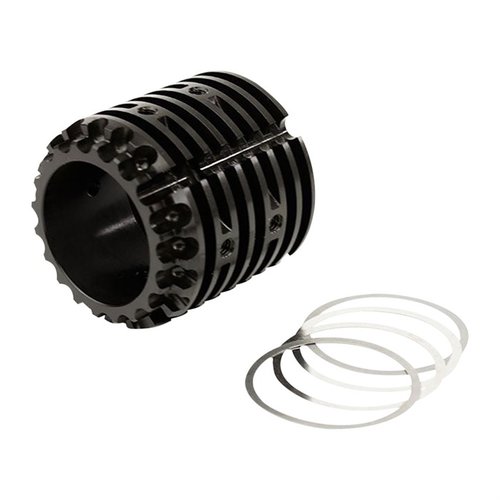 M5E1 Handguard Barrel Nut yhdistää Aero Precision M5 Enhanced Handguardit DMPS-kierteisiin ylävastaanottimiin, mukana 5 shimmiä ja kestävä 1144 Stressproof® teräs.