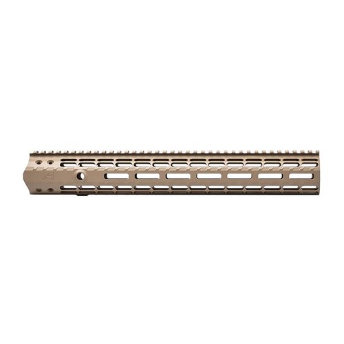 Aero Precision M5 (.308) Enhanced Gen-2 M-LOK - kevyt free float -rakenne, M-LOK-modulariteetti, 6061-T6 alumiini, ja uusi Picatinny-profiili.