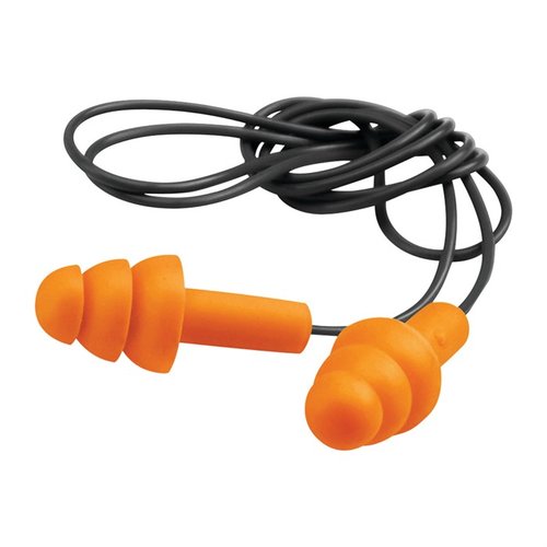 Walkers Corded Ear Plugs 2PK tarjoaa erinomaisen kuulonsuojan 25 dB:n vaimennuksella, ja 23 tuuman johto pitää ne yhdessä, joten ne ovat aina helposti saatavilla.