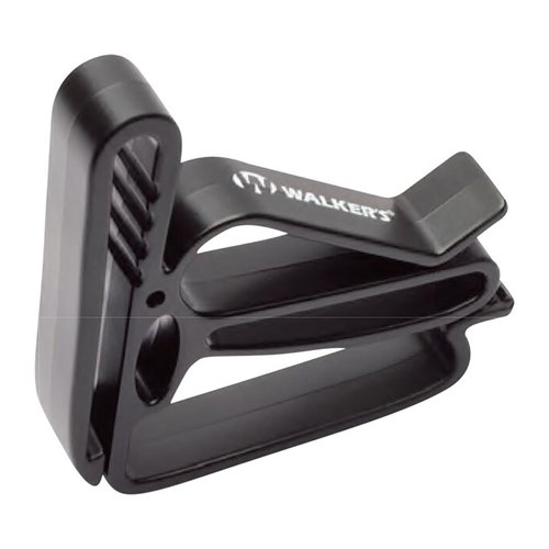 Walkers Earmuff Belt Clip on kätevä ja edullinen ratkaisu, joka pitää kuulosuojaimet ja muut tarvikkeet käden ulottuvilla ampumaradalla.