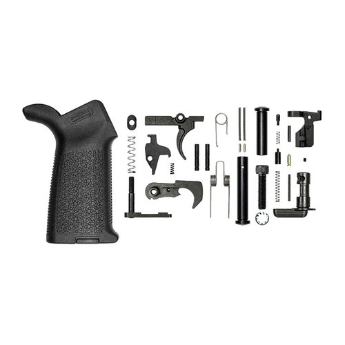 Aero Precisionin AR 308 M5 Lower Parts Kit sisältää Magpul MOE® -kädensijan ja kaikki tarvittavat osat, mikä tekee siitä täydellisen valinnan .308-rakentamiseen.