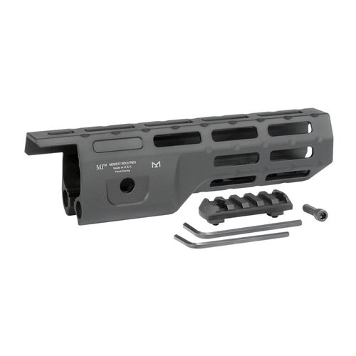 MIDWEST INDUSTRIES RUGER 10/22® Takedown - kevyt, kestävä ja ergonominen M-LOK käsikahva, jossa on 8 M-LOK™ slotia ja 5-slot polymer rail. Valmistettu USA:ssa.