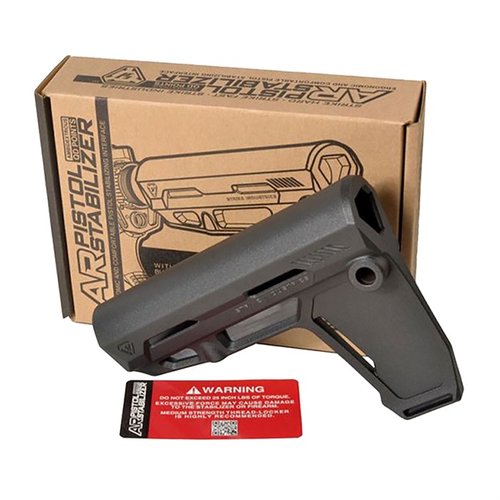 Strike Industries AR Pistol Stabilizer on ergonominen, kevyt ja kestävä. Säädettävä, sopii 1.25