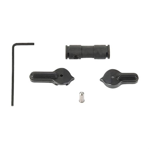 Geissele AR-15 Super Configurable Safety mahdollistaa helposti vaihdettavat valitsimet ilman koko alarungon purkamista, ja se on ambidextraalinen.