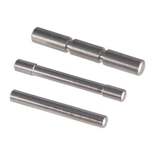 Rival Armsin FRAME PIN SET GLOCK® GEN3/4 tarjoaa huipputason osia tiivistämään pistoolisi. Saatavilla titaanista tai ruostumattomasta teräksestä.