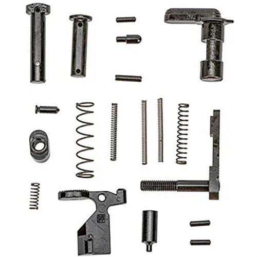 AR-15 BLASTER GUTS LOWER PARTS KITS tarjoaa laadukkaita osia, jotka tekevät AR-15:stäsi luotettavan ja tehokkaan. Aloita rakentaminen helposti!