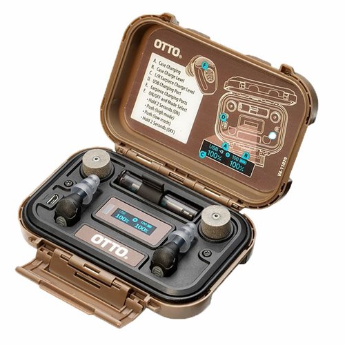 NOIZEBARRIER Micro - elektroniset korvatulpat tarjoavat 40 dB suojaa, 15 dB äänenvaimennusta ja 5x äänenvahvistusta turvalliseen kuunteluun.