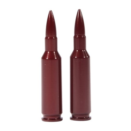 A-ZOOM AMMO SNAP CAP DUMMY ROUNDS 224 VALKYRIE 2PK mahdollistaa latausharjoittelun, kuivatreenin ja ampumataidon parantamisen kestävästä alumiinista.