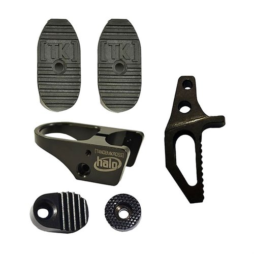 TANDEMKROSS Race Gun Kit muuttaa Browning Buck Mark -pistoolisi kilpailukäyttöön, sisältäen huippupäivitykset, kuten "Victory" Triggerin ja "Titan" Extended Magazine Release.