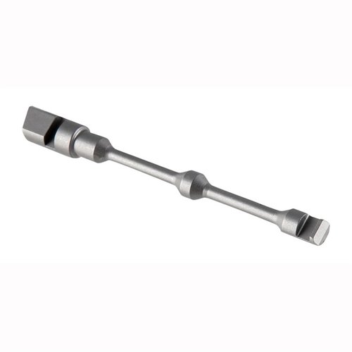 .025 tuumaa lyhyempi, vahvistettu muotoilu ja tyhjökuumakäsittely takaavat luotettavan toiminnan jopa 70,000 laukauksen ajan 1911 Practical Extractorilla.