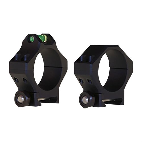 Hawkins Precisionin ultra-kevyet taktisat scope-rengast ovat valmistettu 6061 T6 alumiinista, kestäviä ja korroosionkestäviä mustalla anodisoidulla pinnalla.