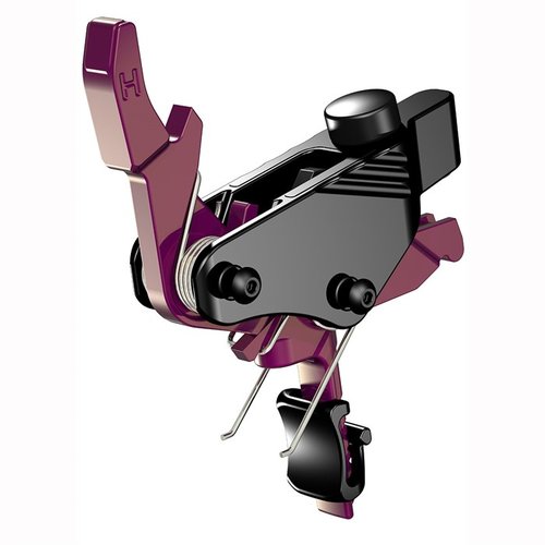 HIPERFIRE AR-15 Power Drop-In Trigger: 2lb vetovoima, MIL-luokan iskupotku, erinomaisen sujuva tunne ja kestävä rakenne, mukaan lukien HIPERSHOE ja anti-walk-pinnit.