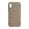 Magpul iPhone X/XS Bump Case tarjoaa erinomaista suojaa, kompakti muotoilu ja PMAG-tyyliset sivurivat lisäävät pitoa ilman vaatteiden tarttumista.