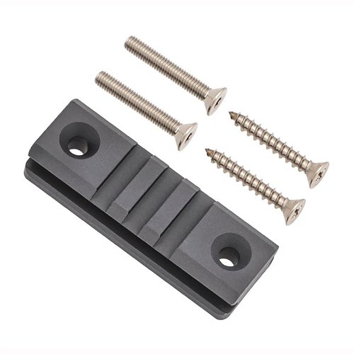 ACCU-TAC Picatinny Rail Mount on suunniteltu erityisesti bipod-viivalle, CNC-koneistettu, MIL-SPEC hard anodize -pinnoite ja mukana asennuskalusto.