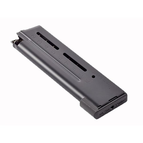 Wilson Combat ETM-9mm 1911 - luotettavat ja tehokkaat patruunat, helppo ladata ja asentaa, saatavilla ruostumattomasta teräksestä tai mustana.