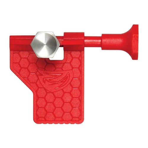 Real Avid AR-15 Pivot Pin Tool helpottaa pivot-pinsien asennusta nopeasti ja vaivattomasti, estäen detent-pinnien katoamisen rakentamisen aikana.