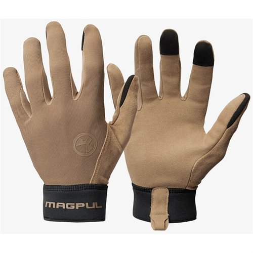 Magpul Technical Glove 2.0 on kevyt ja herkkä, tarjoaa erinomaisen suojan ja liikkuvuuden, touchscreen-yhteensopiva ja kompressiomuotoiltu neopreenin rannetuki.