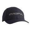 Magpul WORDMARK STRETCH FIT HAT on mid-crown, joustava kangas tarjoaa mukavuutta, ei yläpainiketta kuulonsuojaimia käytettäessä, sisämerkintä.