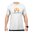 Mukava ja kestävä BRENTEN CVC T-shirt keskikokoisena valkoisena. 60% kammattua puuvillaa ja 40% polyesteriä. Painettu USA:ssa. Osta nyt! 👕✨