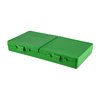 MTM CASE-GARD FLIP TOP PISTOL AMMO BOX 40 S&W-45ACP 200  ROUND GREEN